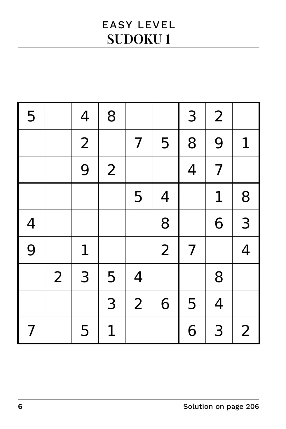 Puzzle 1: Easy